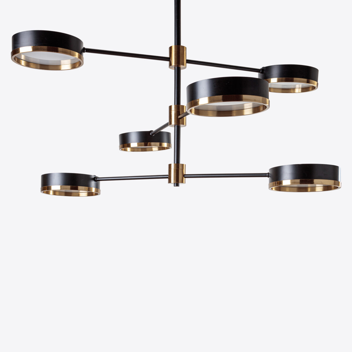 Black Tiered Moscow Chandelier