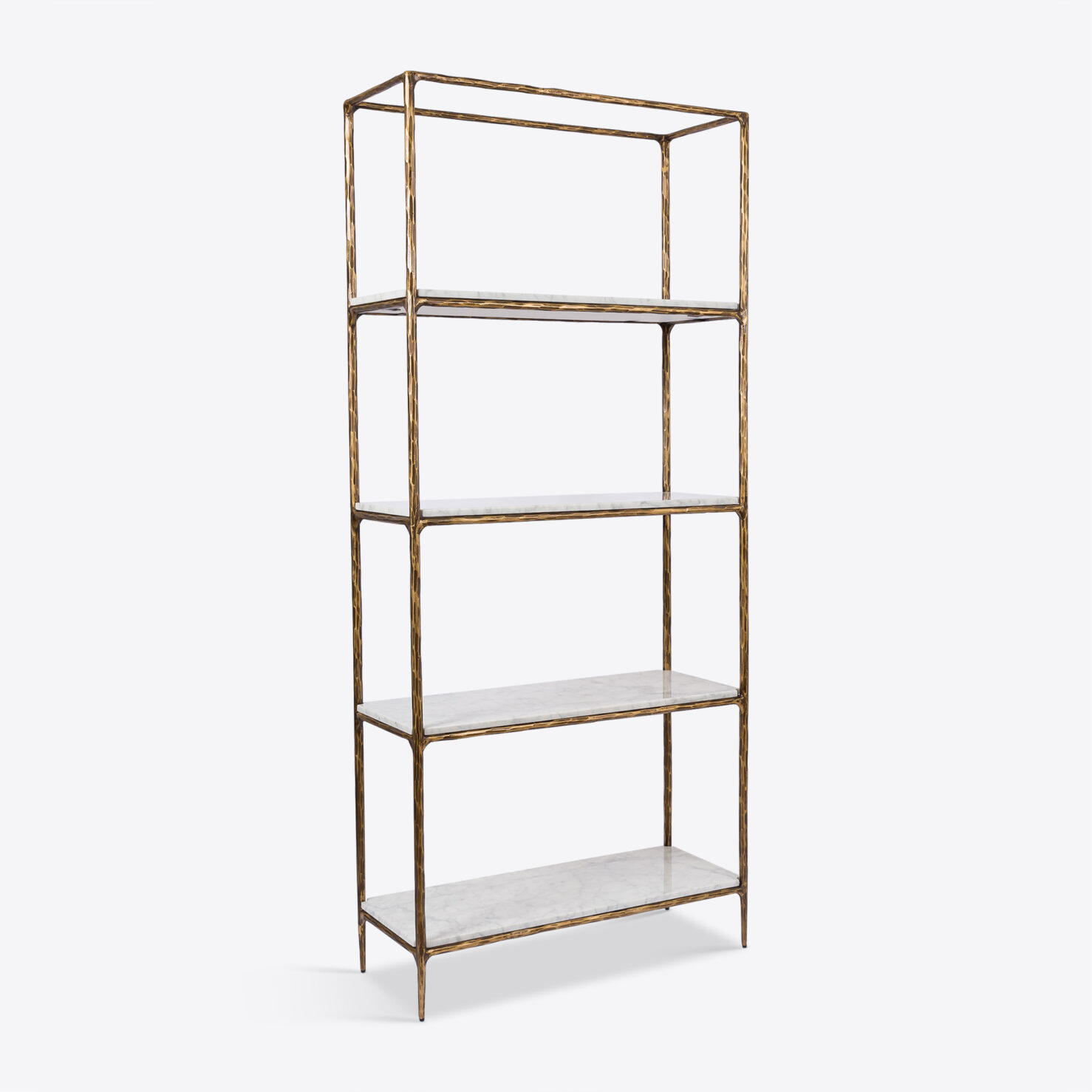 Pasadena Wide Etagere - marble furniture by Pure White Lines