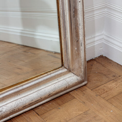 Large Ornate French 19th Century Mirror