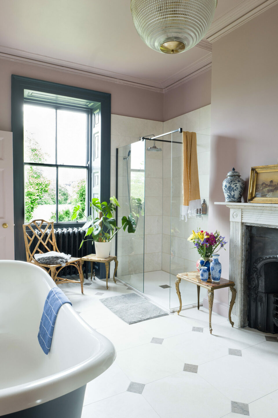 Interior Views with Man With A Hammer - period bathroom renovation