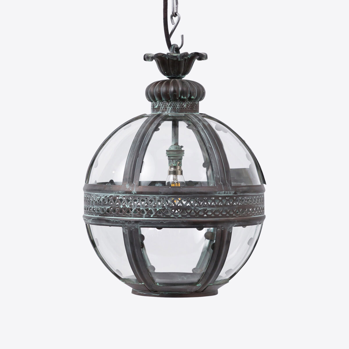Small Verdigris Bronze Hampstead Lantern