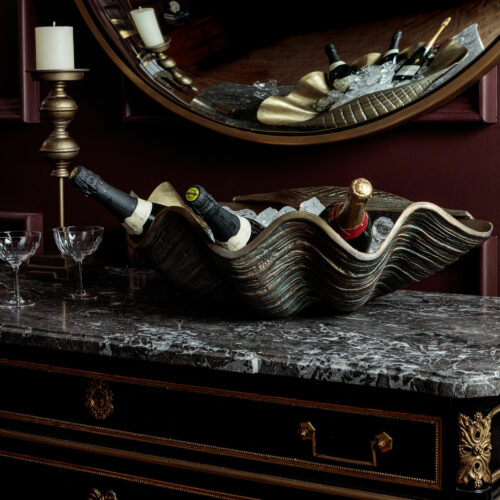 large-brass-clam-wine-cooler