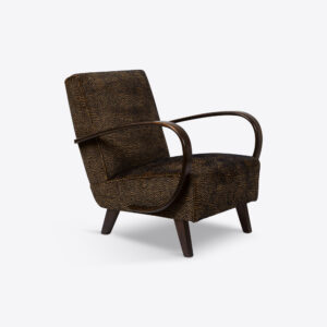 Pierre Frey 'Chandra' Vintage Jindrich Halabala Chair