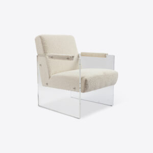 White Seattle Armchair