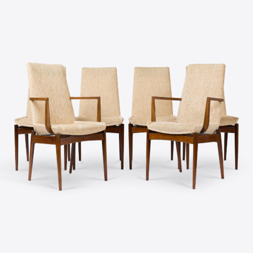 1970s Archie Shine Rosewood dining chairs set of 6