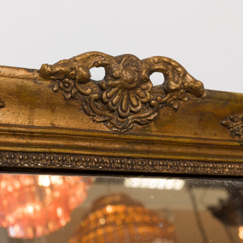 antique French gilt mirror