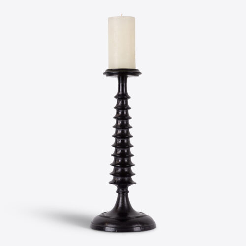 large pillar candle holder
