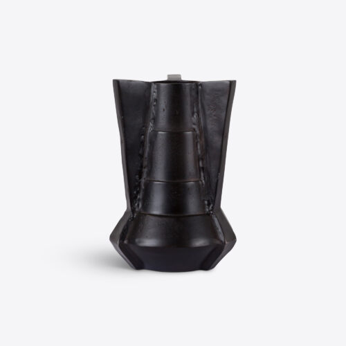 brutalist inspired vase