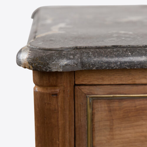 pale walnut wood antique French commode