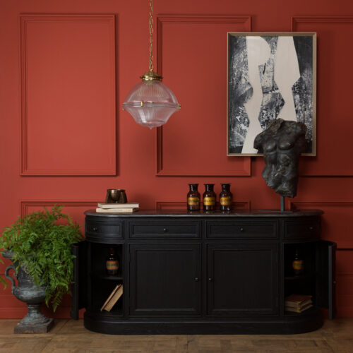 Rigby-black-cabinet-marble-top-Victorian-storage-kitchen-hallway-lifestyle-3